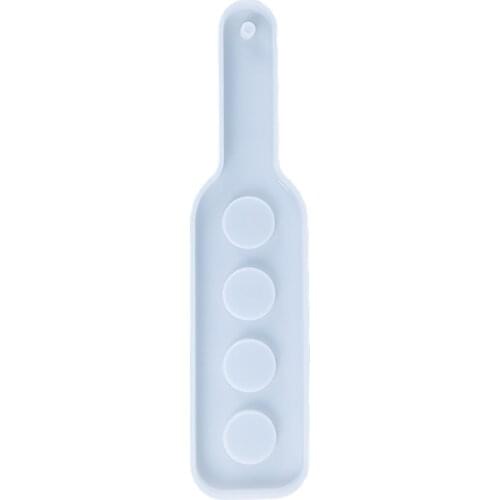 Crystal Epoxy Resin Mold Wine Rack Tray Bracket Cup Holder DIY Silicone Mould AXYD