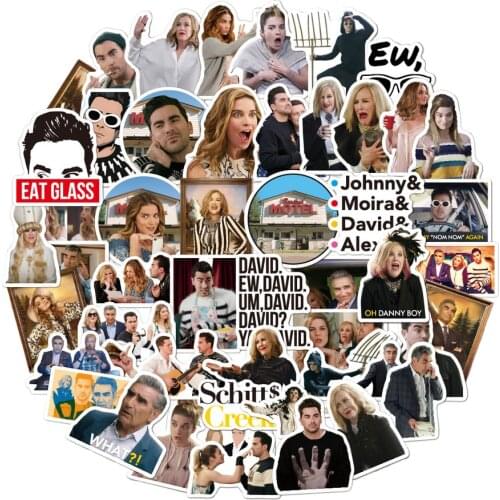 10/50pcs Creek Stickers For Classic TV Show DIY Laptop Motorcycle Luggage Guitar Skateboard Graffiti Sticker Kids Toy