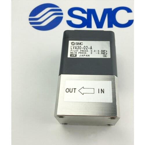 SMC pneumatic control valve LVA30-02-A LVA20-02-A Pneumatic components LVA series