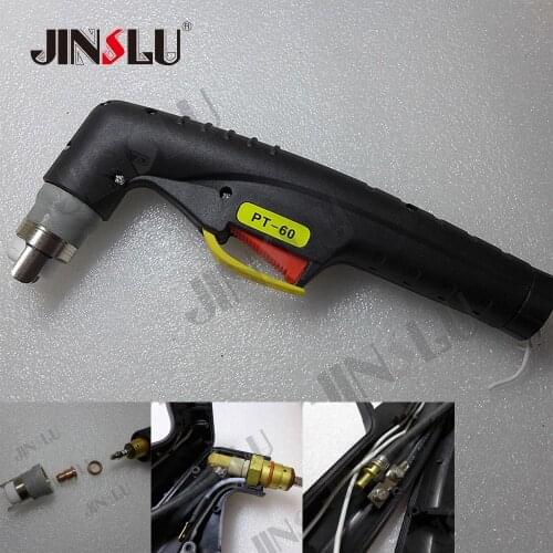 Replacement PT60 PT-60 IPT60 IPT-60 IPT 60 Air Plasma Torch Body Head 1PCS NON HF Pilot Arc