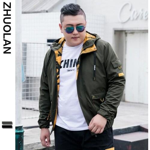 2021 New Trench Black Green MenS Overcoat Casual Windbreakers Fashion Spring Oversized 6XL 7XL 8XL 9XL Autumn Jackets Clothes