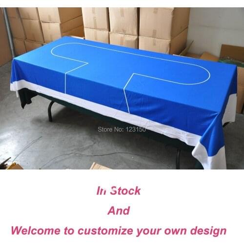 WP-016 Professional Water Resistant Poker Table Cloth, Stock for Promotion Free Shipping
