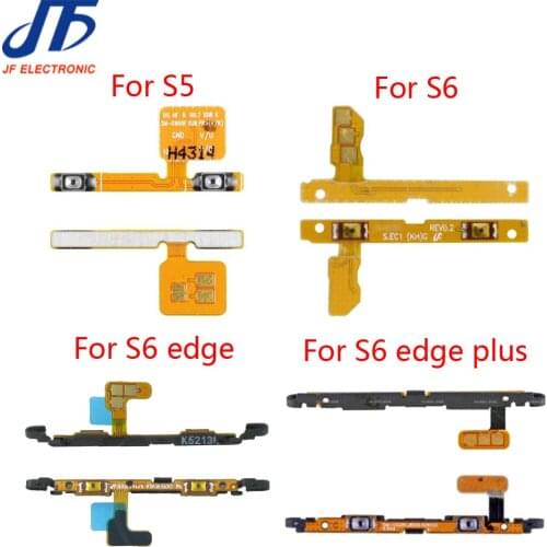 10pcs/lot For Samsung Galaxy s5 s6 s6 edge s6 edge plus Power Volume Button Switch Connector Flex Cable
