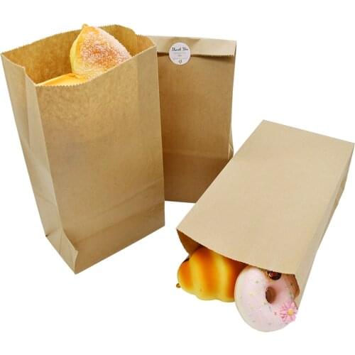 5pcs craft kraft Stand up Colorful Polka Dots Paper Bags Candy Cookie cake Favor bag Party wedding for gift