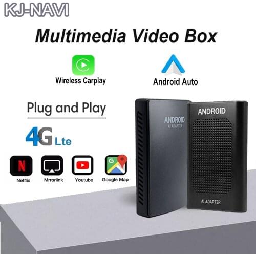 Android 9.0 Carplay TV Box For Toyota New Upgrade 4+64G Car Multimedia Player Mirror Link Carplay Box Tv For Cars