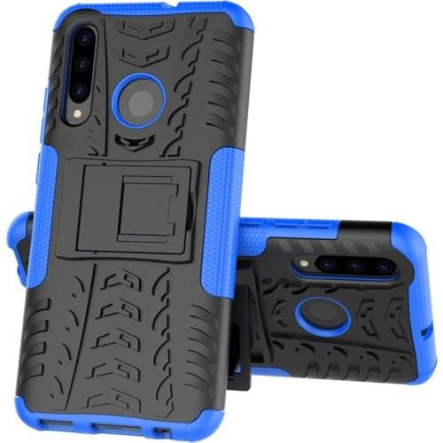 Huawei Honor 10i HRY-LX1T Armor Case Rugged Silicone Gel Hard PC Cover For Huawei Honor 20i P Smart Plus 2019 Hybrid Coque