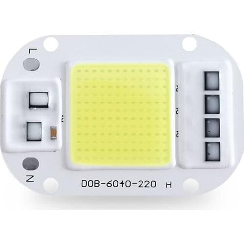 LED Floodlight Chip 20W 30W 50W 220V Smart IC No Need Driver for Flood Light Spotlight Diy Lighting