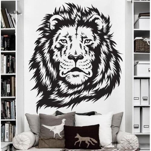 For Kids Room Zoo African Animal Jungle Lion King Wall Decal Art Decor Sticker Vinyl Wall Stickers Home Decor joy016
