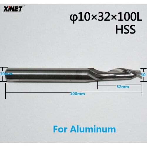 Single flute Aluminum end mill,HSS Aluminum end milling cutter,CNC end mill