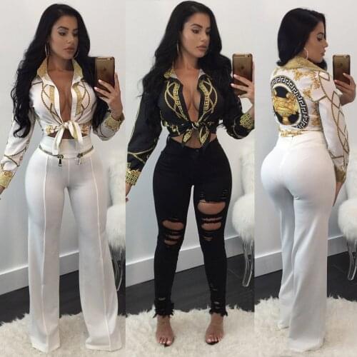 HRDGGDR Printed Blouses