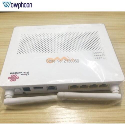 Huawei epon onu HG8347R 1GE+3FE+1TEL+USB+wifi, Second hand 99% New HG8347R English Version ftth epon ont modem