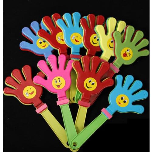 Colorful Hand Clapper Concert Party Cheering Props Children Clap Clap Your Hands Kids Small Hands Clapping Toy