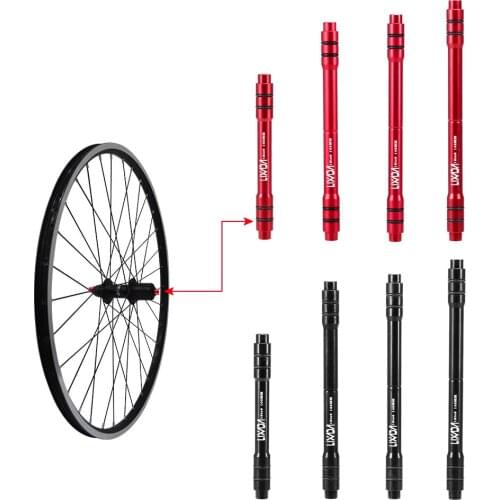 Lixada 12mm to 9mm QR Adapter MTB Bike Thru Axle Hub Quick Release 135/142/148 mm Bicycle Front Wheel Hub Adapter