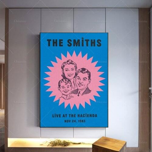 - Music - Band Poster - Morrissey - Gig - Art Print Home Minimalism Bedroom Decoration Canvas Painting Modern Home Decor