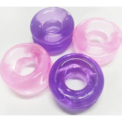 Mens Sexy Transparent High Elastic Soft Thong C-strap Ring Circle Underwear Soft Ring Bracelet For Sexy Men