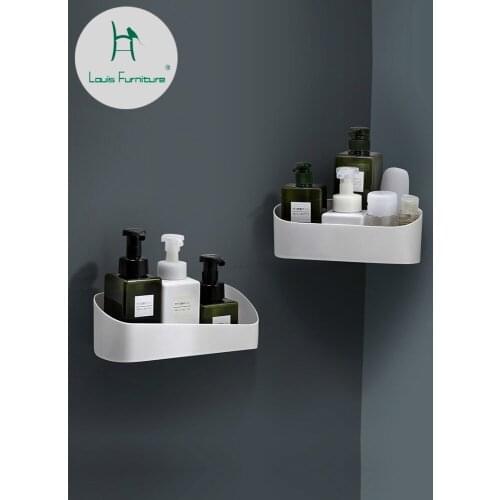 Rack No Hole Bathroom Bathroom Rack Wall Hanger Washroom Washroom Single Floor Corner Holder