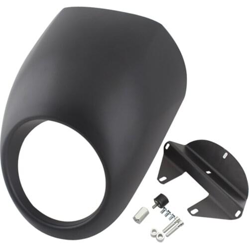 Motorcycle Headlight Fairing Fit for Harley Sportster Dyna FX/XL 1973-UP Front 39mm Fork Mount Dyna Sportster XLCH