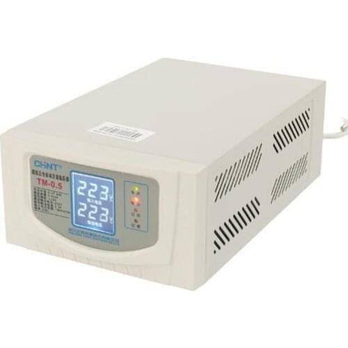 500VA Single Phase AC Voltage Stabilizer 500w Electronic Regulator Copper Household Fully Automatic Voltage Regulator TM-0.5