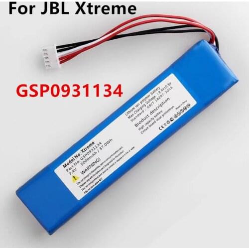 Original GSP0931134 37.0Wh Replacement Battery For JBL Xtreme Xtreme 1 Xtreme1 Speaker Batteries