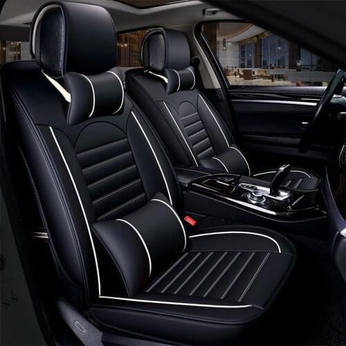 HeXinYan Leather Universal Car Seat Covers for DS all models DS DS3 DS6 DS4S DS5 DS4 car accessories auto styling auto cushion