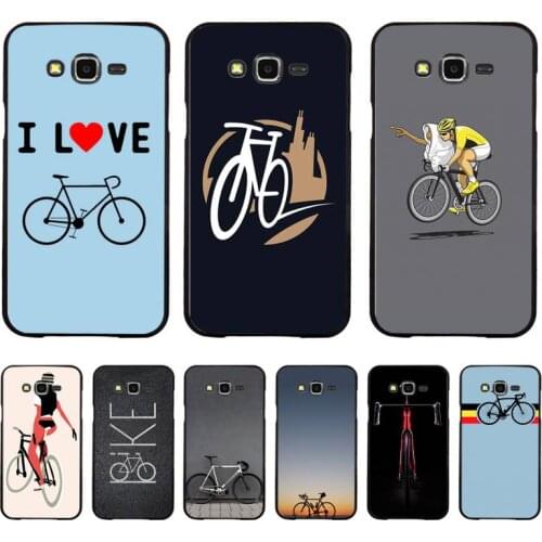 FHNBLJ BIKE CYCLING art fixed gear Black Cell Phone Case for Samsung A50 A70 A40 A6 A8 Plus A7 A20 A30 S7 S8 S9 S10 S20 Plus