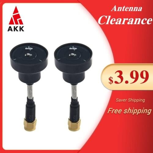AKK T11/T00 2pcs 5.8GHz 5dBi RHCP Omnidirectional Pagoda Antenna For FPV Multicopter SMA Male