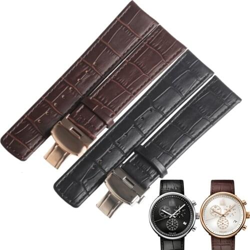 WENTULA Hot Quality WatchBand For CK K2N281C1/K2N281C6/K2N286G6 Watch Strap Genuine Leather Brand WatchBand For Women And Men