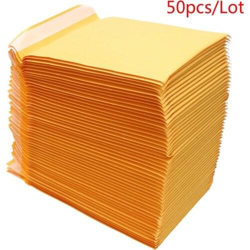 XNEMON 10/20/30/50 PCS/Lot Kraft Paper Mailers Mailers Padded Shipping Envelope With Bubble Mailing Bag Bubble Envelopes Bags