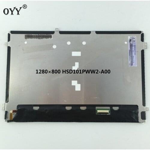 HSD101PWW2 A00 WXGA 1280(RGB)*800 LVDS 30 pins LCD Display Matrix Screen Panel Replacement Parts 10.1'' for tablet PC