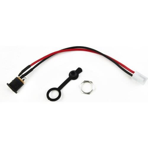 1*Electric Scooter Charging Port DC5.5x2.1mm Charger Round Hole Socket For Xiaomi M365 Electric Bicycle Components & Parts