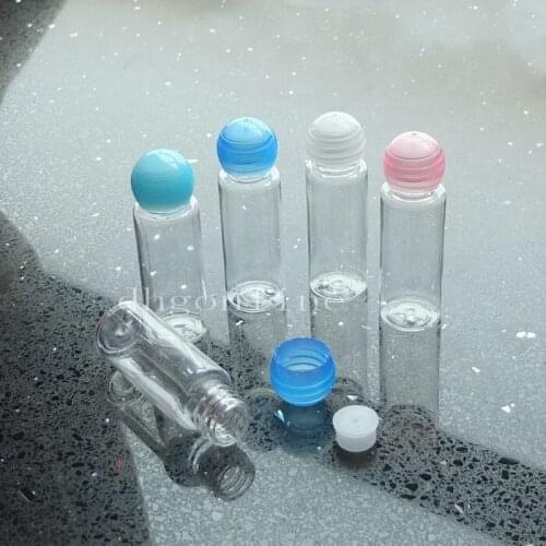 20 pcs 20ml Empty Bottles Turn Screw cover Hard Plastic Partial Shipments Travel