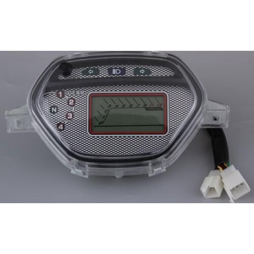 299 Kmh Mph 7 Colors Digital 13000RPM Speedometer Gauge for CD110 Motorcycle