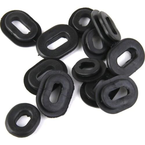 36x Motorcycle Side Cover Rubber Rings Rubber O-Ring Repair Kit For CG125