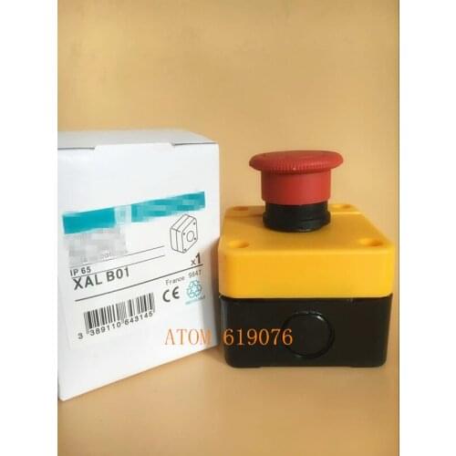 22MM 600V 10A emergency stop push button switch NO+NC Waterproof Twist to Reset Emergency Stop Station