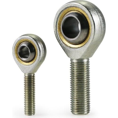 Fish Eye Rod End Joint Bearing Right or Left Hand Male Thread Spherical Gudgeon Block 3mm-16mm