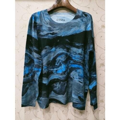 Spanish jacquard sweater