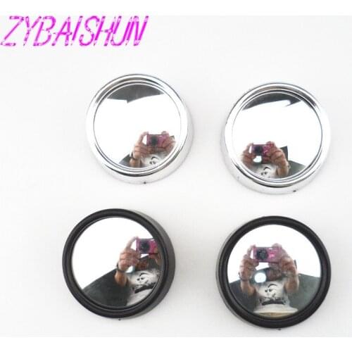 2 pcs. Universal Driver 2 Side Wide Format Round Convex Car Vehicle Mirror Blind Spot Auto Rear View for Mini One Cooper
