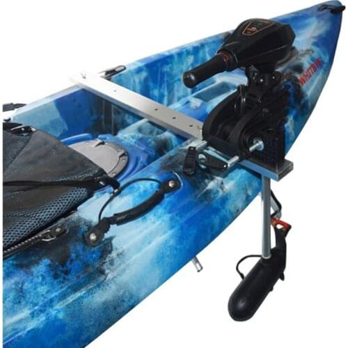 Kayak Fishing Trolling Motor Mount Kit Canoe Marine Boat Engine Motor Block Board Bracket - Deluxe & Strong