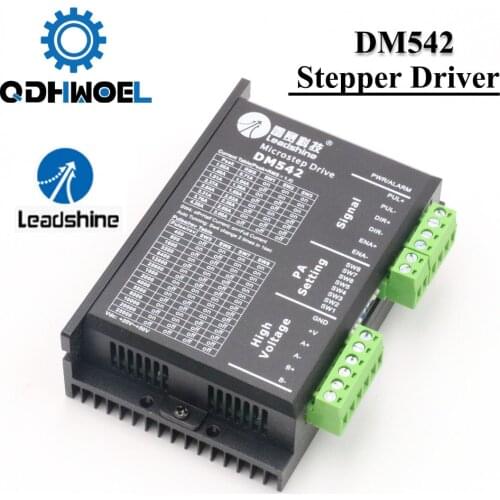 Leadshine 2 Phase Stepper Driver DM542 for Analog Digital Stepping Motor Controls