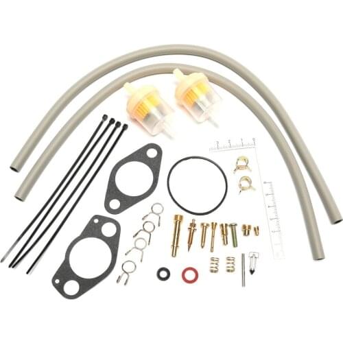 Carburetor Repair Kit for Kawasaki 2500 2510 2520 Replace OEM Part Number 15003-2509 11009-2024 49121-2185 16030-2067 49123-2065