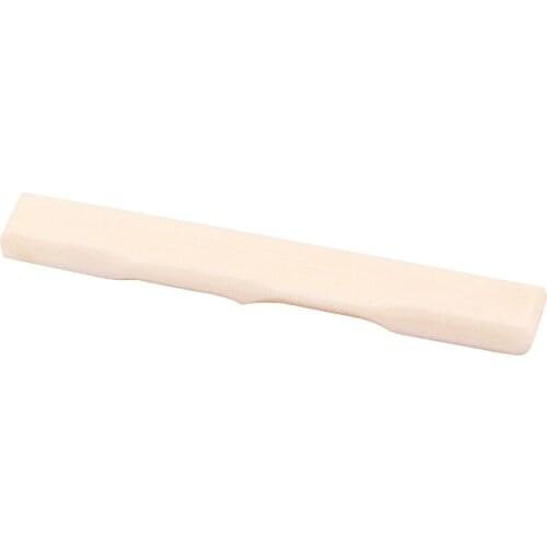 5pcs Ukulele Bone Bridge Saddles for Ukulele 4 Strings Guitars Parts