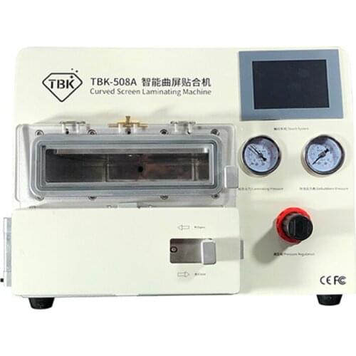 TBK Smart Curved Screen Laminating Machine Pressing Machine Flat OCA Vacuum Laminating and Defoaming Machine