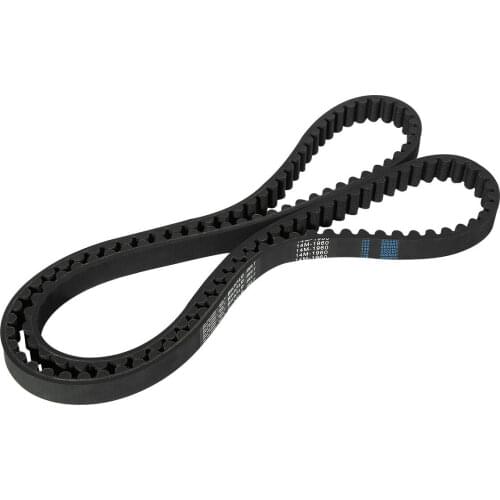 Motorcycle 24mm 140 Tooth Rear Drive Belt For Harley Electra Glide Road King FLHT FLTRU 2009-2018