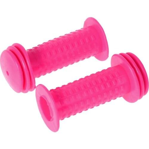 1 Pair Bicycle Grips Children Bike Tricycle Scooter Anti Slip Handlebar Rubber Anti-skid Child Kids Skateboard Scooter