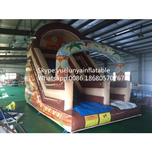 2016 new Factory direct Inflatable slide, inflatable castle, Pirate Slides KY-102