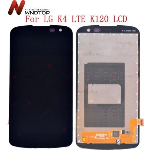4.5 "In Stock LCD For LG K4 LTE LCD Display Touch Screen Digitizer Assembly Replacement Parts K120 K120AR K120E K130 K130E VS425