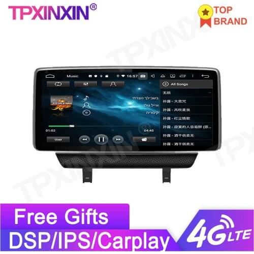 4+64G DSP PX6 Android 10.0 For Mazda 2 2014-2019 Car DVD GPS Navigation Player Car Multimedia Player Head Unit Tape Recorder IPS