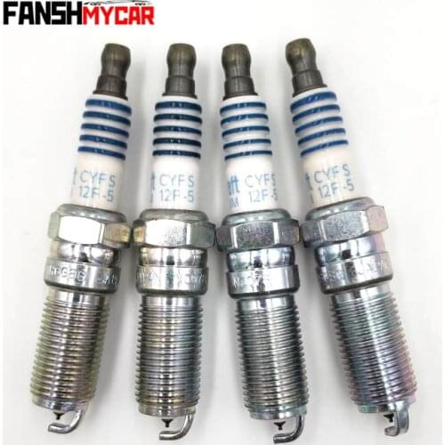 4pcs/lot SP-520 CYFS-12F-5 SP520 CYFS12F5 Platinum Spark Plug For Ford Edge F-150 Transit Lincoln MKT SP 520 CYFS 12F 5