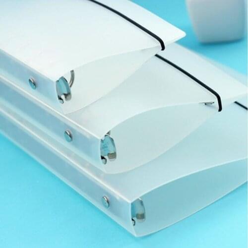 A5 A6 A7 Spiral Notebook Cover Loose Diary Coil Ring Binder Filler Paper Seperate Planner Receive Bag Storage