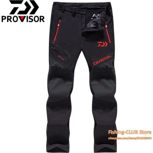 Daiwa Patns Men Professional Summer Outdoor Sports Pants Fishing Pants Patchwork Anti Sweat Quick Dry Breathable Fishing Clothes